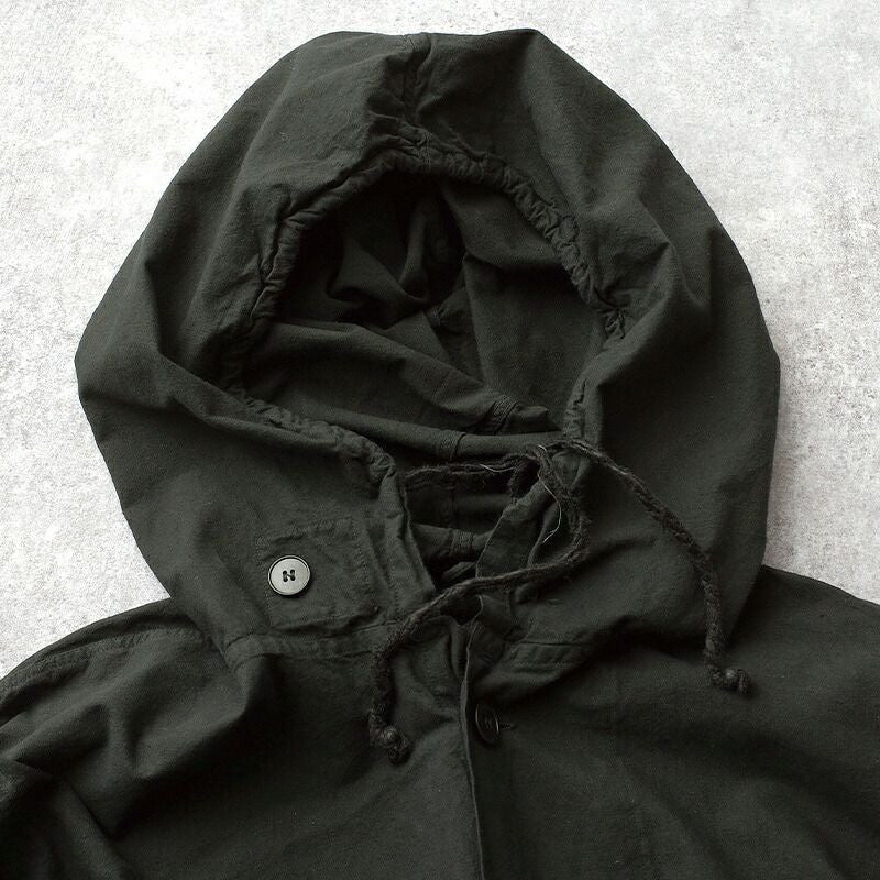 スウェーデン軍 M40 スノーカモパーカー 黒染め USED JP120UD SWD M-40