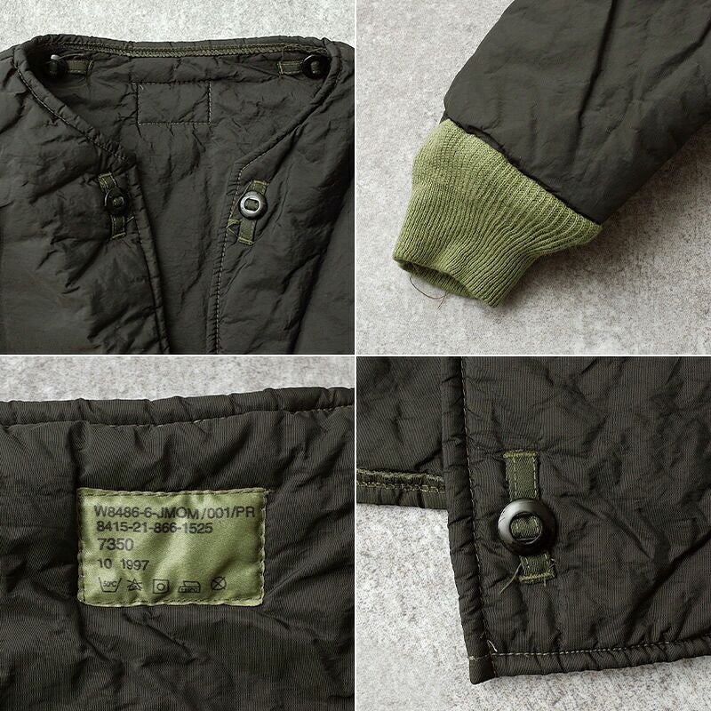 カナダ軍 MK2 コンバット ライナージャケット 黒染め USED JJ412UD