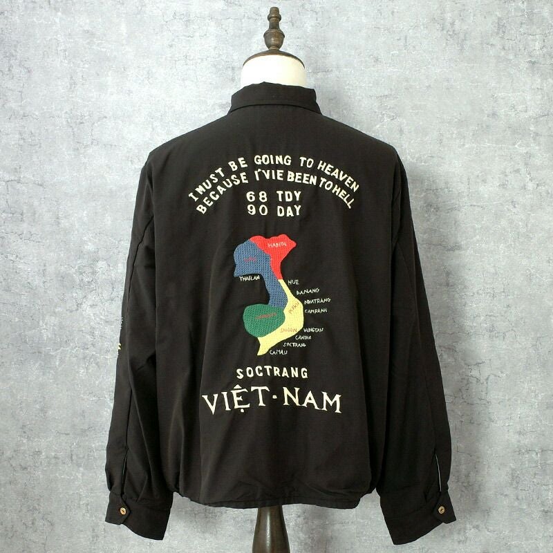 TAILORTOYO テーラー東洋 #TT15880 Late 1960s Style コットンレーヨン ベトナムジャケット『VIETNAM MAP』エイジングモデル