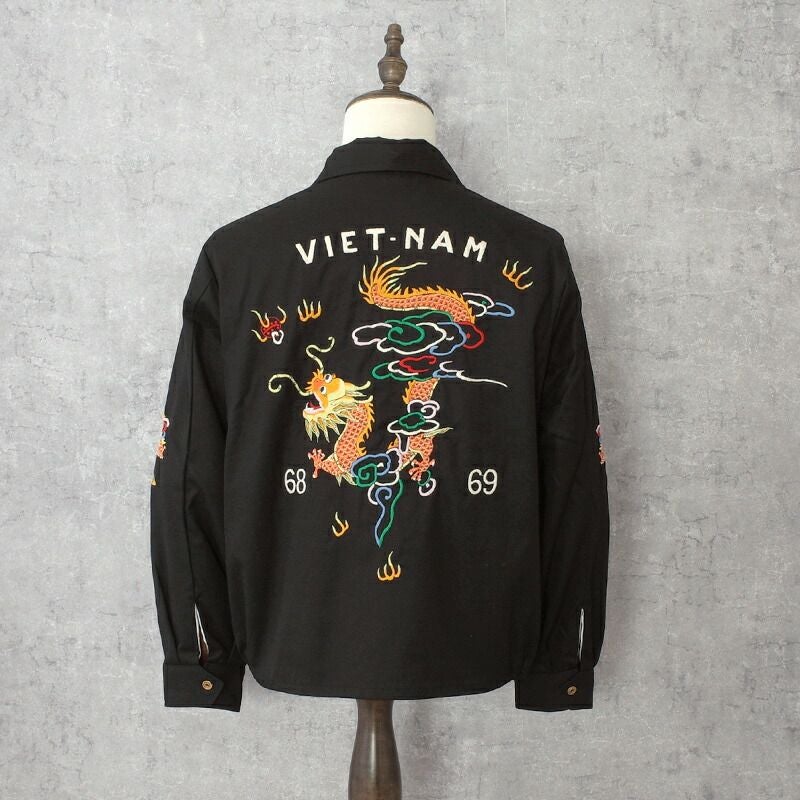TAILORTOYO テーラー東洋 #TT15879 Late 1960s Style コットン ベトナムジャケット『DRAGON』