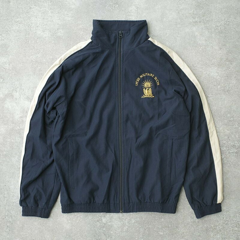 フランス軍 ST CYR ジムジャケット ARGUEYROLLES ネイビー USED JJ424UN