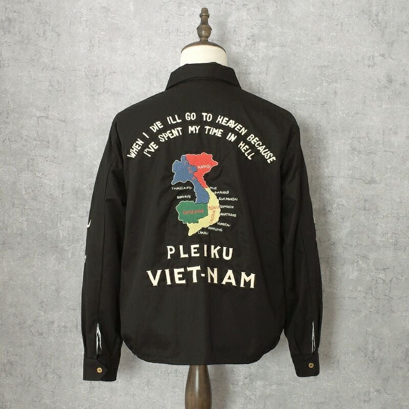 TAILORTOYO テーラー東洋 #TT15892 Mid 1960s Style コットン ベトナムジャケット『VIETNAM MAP』