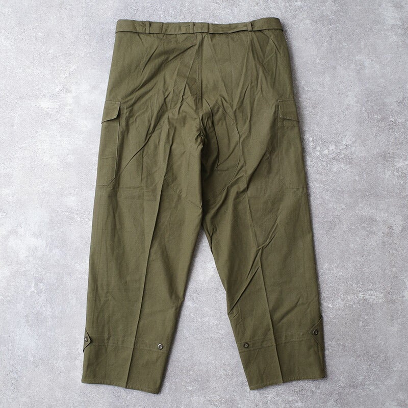 【極美品】旧日本陸軍　軍パンインナー？　昭和20年製 チェコ軍 60s モーターサイクル オーバーパンツ オリーブ USED PP500NN