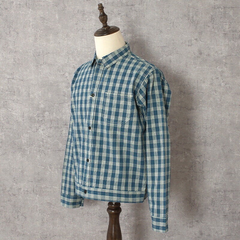 UNION SUPPLY ユニオンサプライ #US15901 長袖 パラカチェック シャツ