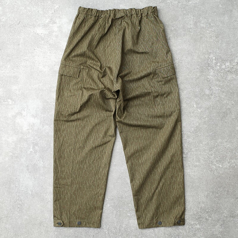 東ドイツ軍 フィールド カーゴパンツ レインドロップカモ デッド
