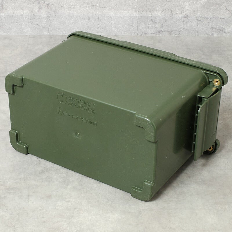 スイス軍 プラスチック アンモボックス オリーブ デッドストック