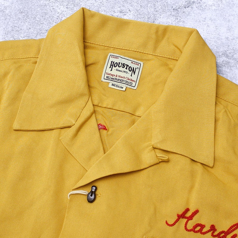 20%OFF！□HOUSTON ヒューストン #41304 半袖 ボウリングシャツ『CAR
