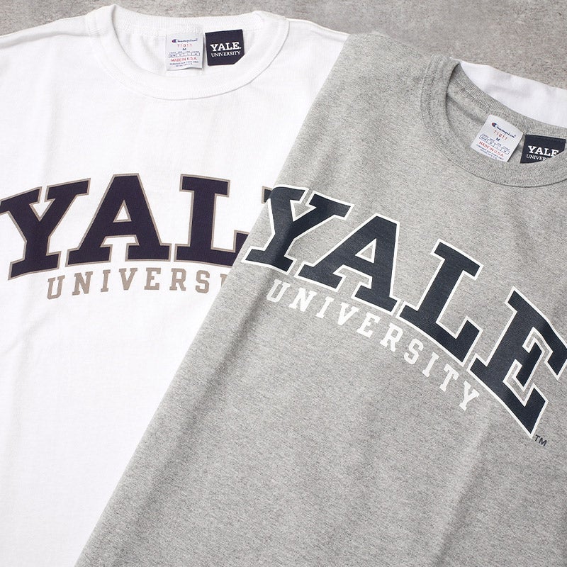 Champion チャンピオン #C5-D302 T1011 半袖 プリントTシャツ『YALE
