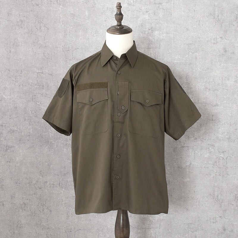 オーストリア軍 フィールドシャツ 半袖 デッドストック JS183NN
