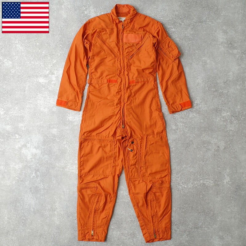 米軍 CWU-28/P フライト カバーオール オレンジ デッドストック CC052NN