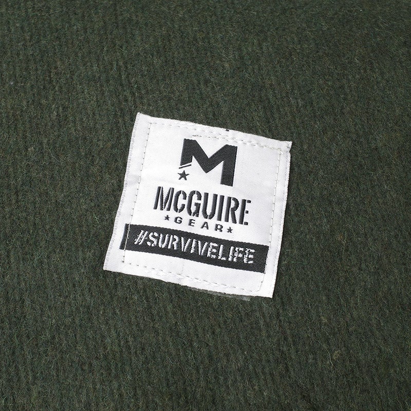 米軍タイプ ウールブランケット USメディカル グリーン McGuire Gear