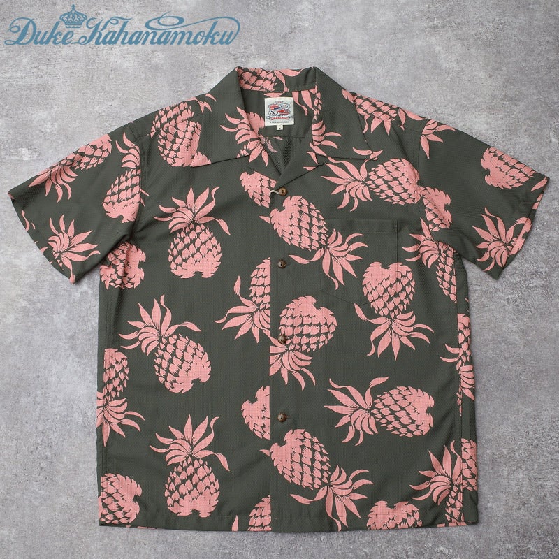 DUKE KAHANAMOKU デューク カハナモク #DK39398 半袖 クールマックス
