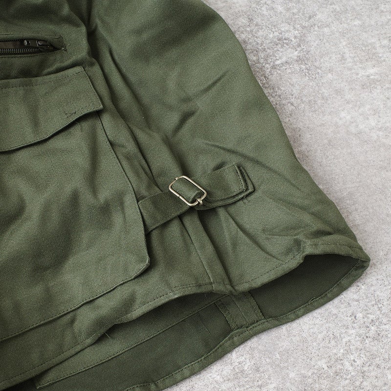 ポルトガル軍 ワークベスト オリーブ デッドストック ユーティリティ 