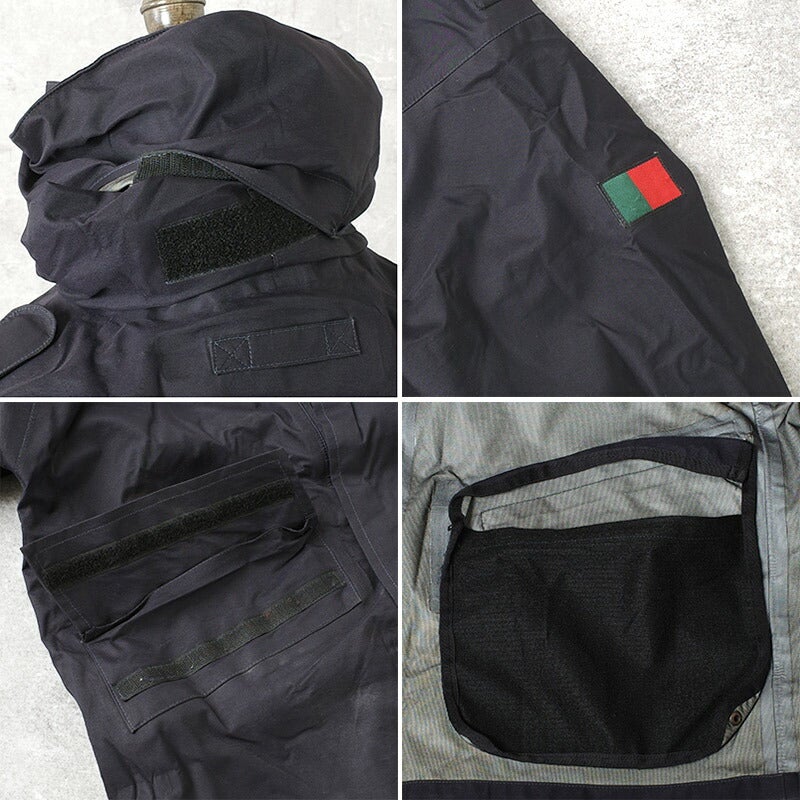 ポルトガル軍 MP ゴアテックスパーカー ネイビー USED GORE-TEX
