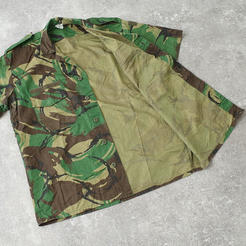 ポルトガル軍 AF フィールドシャツ 半袖 DPMカモ USED JS252UN 空軍