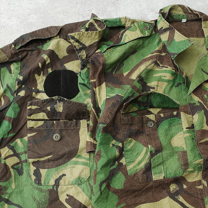 ポルトガル軍 AF フィールドシャツ 半袖 DPMカモ USED JS252UN 空軍
