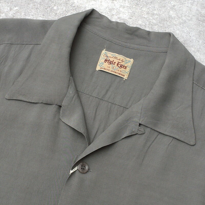 STYLE EYES スタイルアイズ #SE39455 半袖 レーヨン ボウリングシャツ