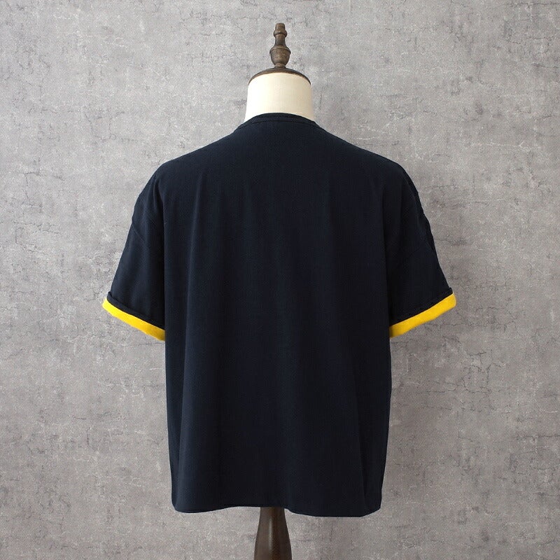 米軍タイプ 半袖 NAVY リバーシブル Tシャツ #JT082YNメンズ 男性