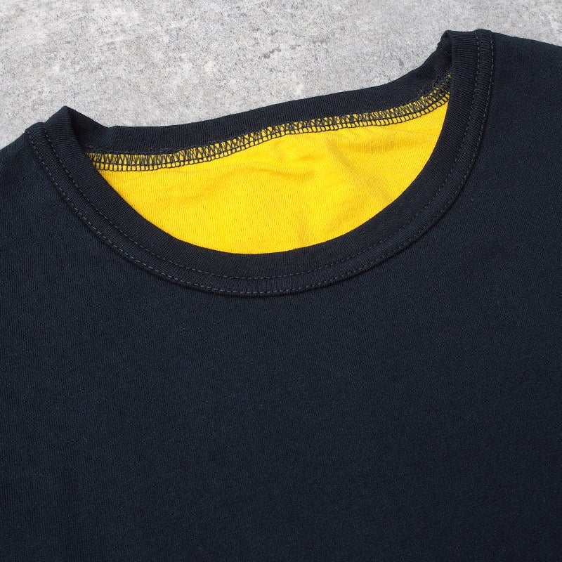 米軍タイプ 半袖 NAVY リバーシブル Tシャツ #JT082YNメンズ 男性