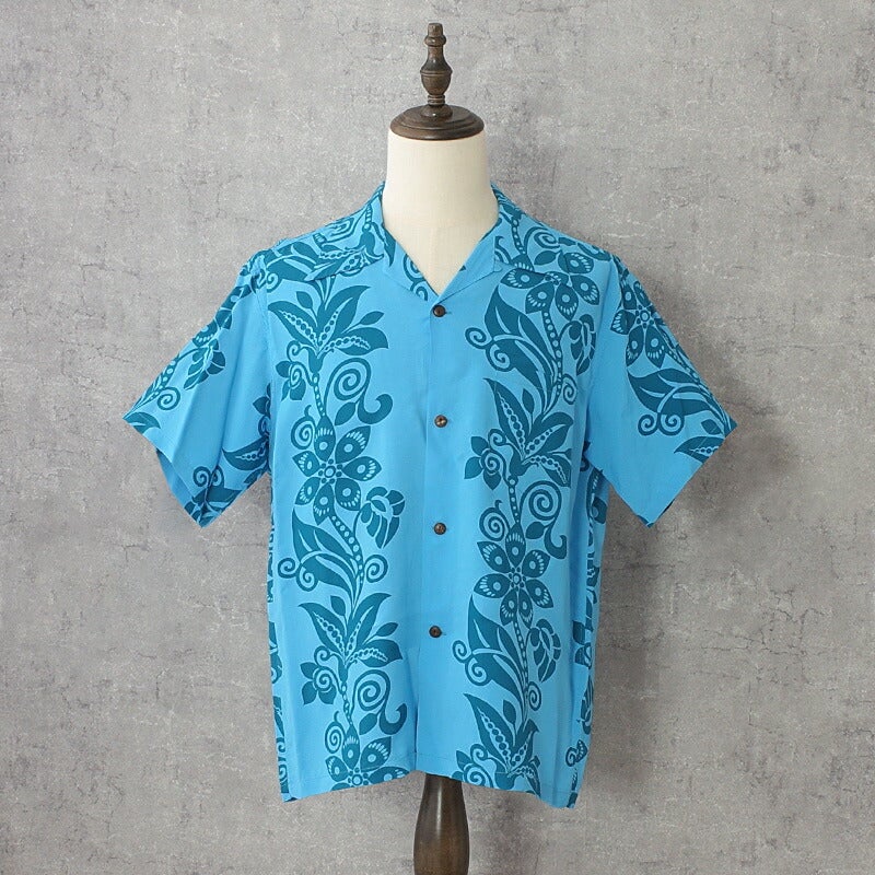 SUNSURF サンサーフ #SS39616 半袖 レーヨン アロハシャツ『PICTOGRAPH FLOWER』