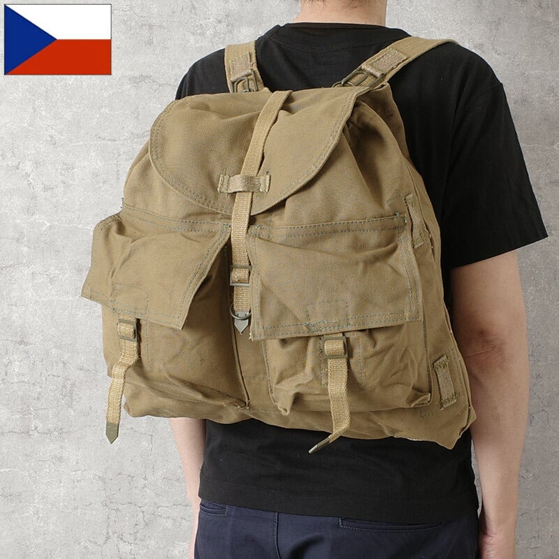 チェコ軍 リュックサック コットン デッドストック BR094UN チェコ
