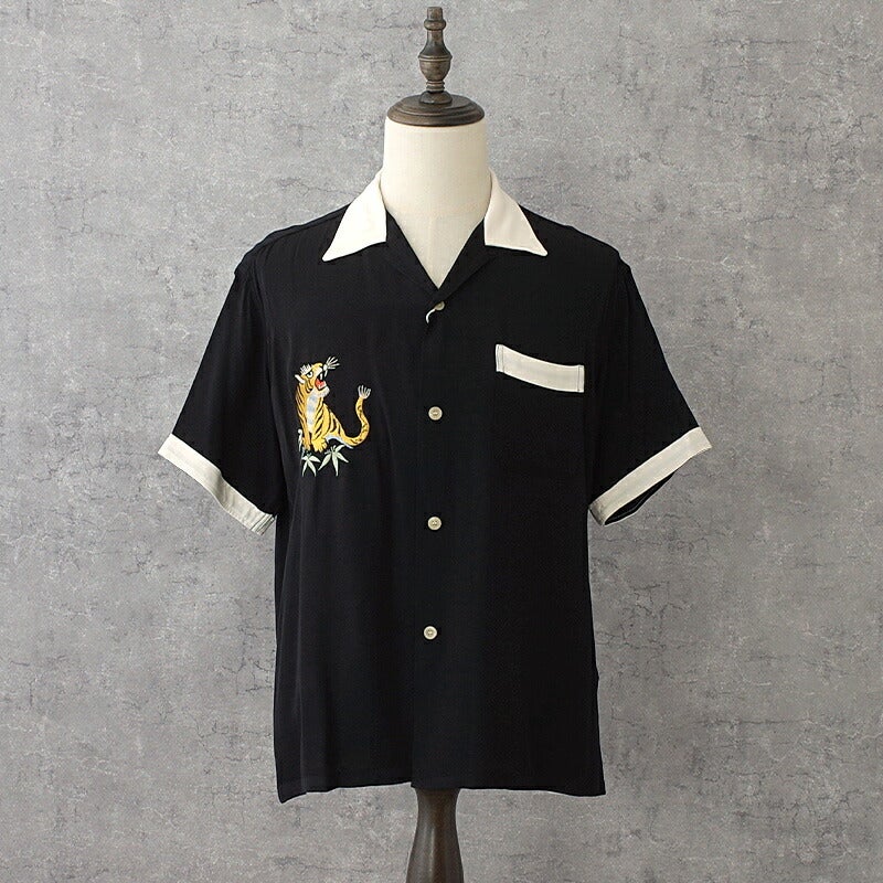 TAILORTOYO テーラー東洋 #TT39700 半袖 スカシャツ『TIGER』