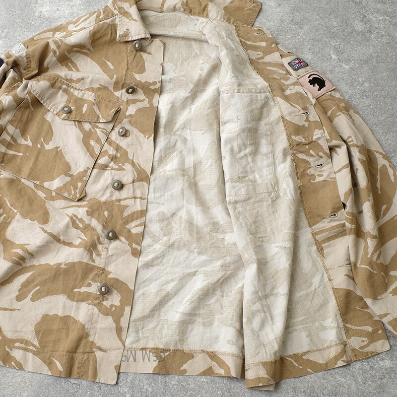 イギリス軍 トロピカル コンバットジャケット デザートDPM USED