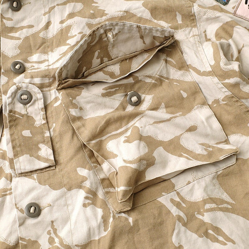 イギリス軍 トロピカル コンバットジャケット デザートDPM USED