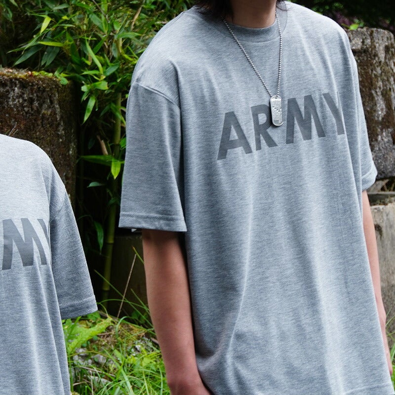 米軍タイプ IPFU 半袖Tシャツ ARMYロゴ