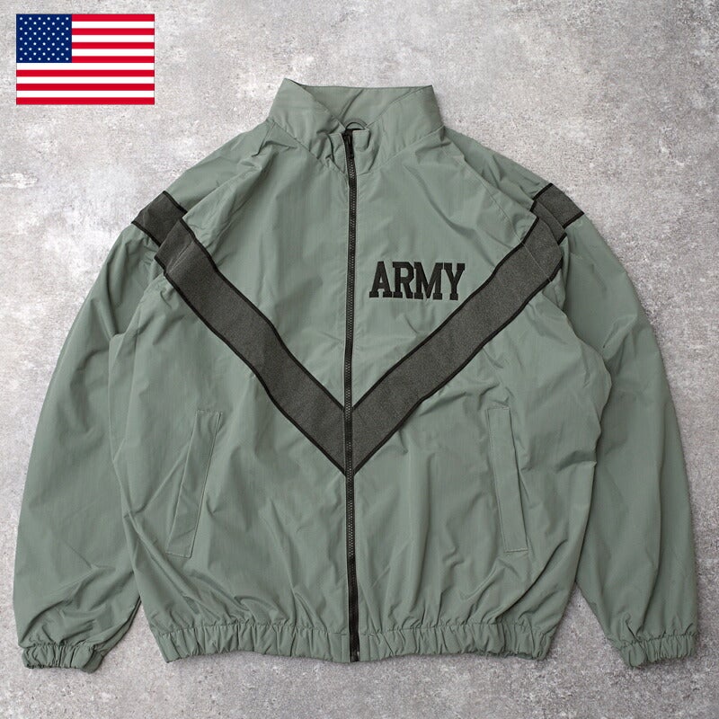 米軍 U.S.ARMY IPFU トレーニング ジャケット グレー デッドストック