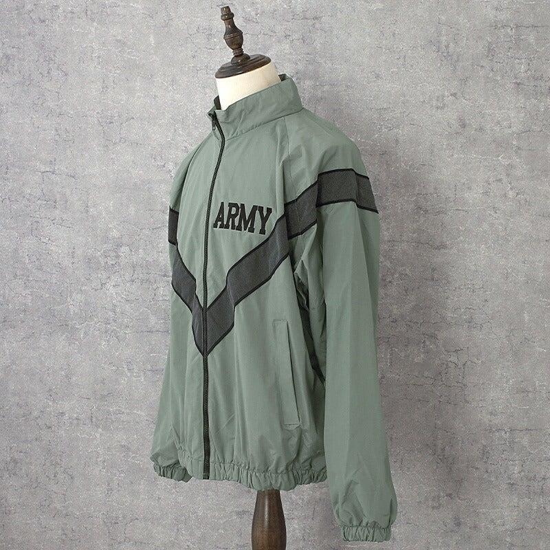 米軍 U.S.ARMY IPFU トレーニング ジャケット グレー デッドストック