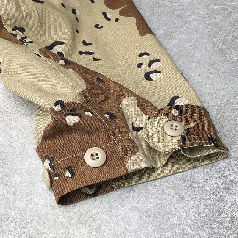 米軍 BDUジャケット チョコチップデザート デッドストックアメリカ軍