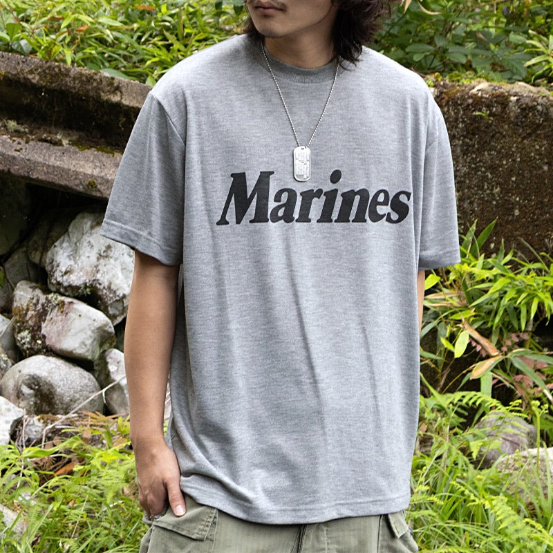 米軍タイプ IPFU 半袖 Tシャツ MARINESロゴ