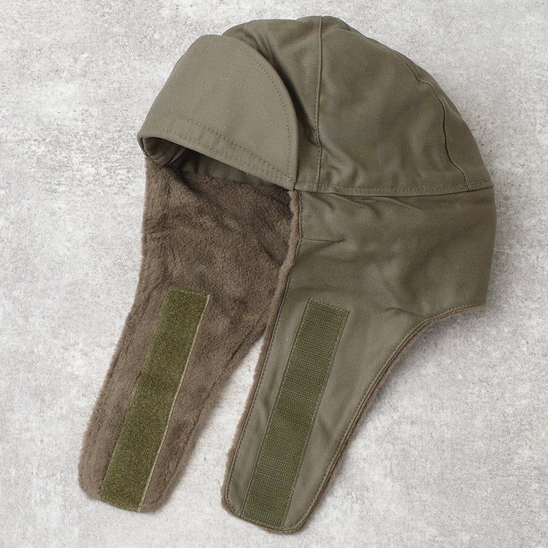 ドイツ軍 ウインターキャップ オリーブ デッドストック