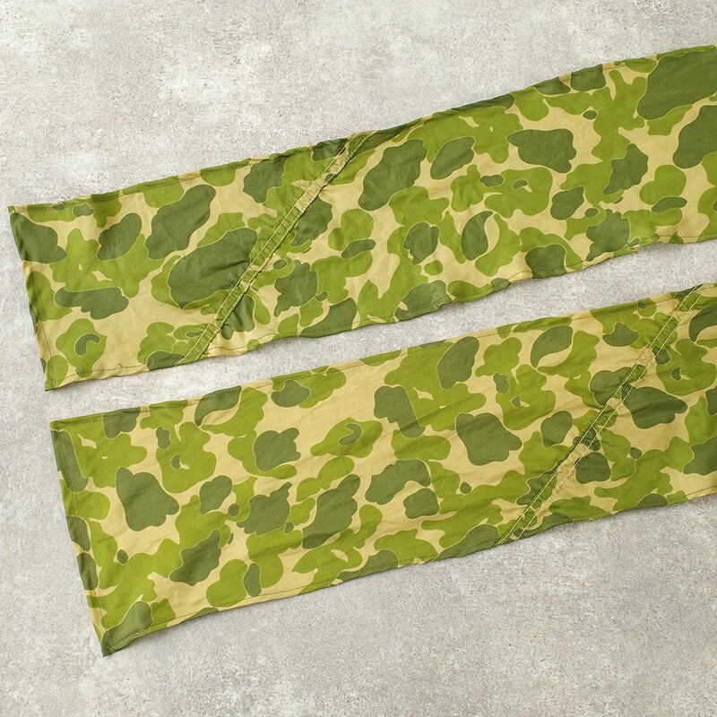 メール便可 米軍 パラシュートクロス スカーフ ダックハンターカモ