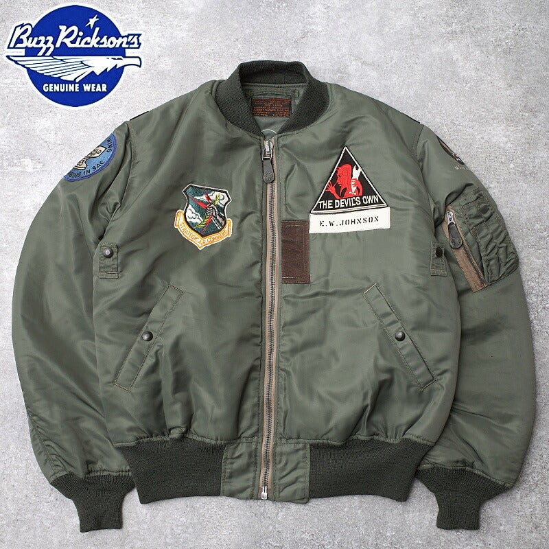 MA-1フライトジャケット・米軍実物＆ALPHAやBUZZのミリカジアウター