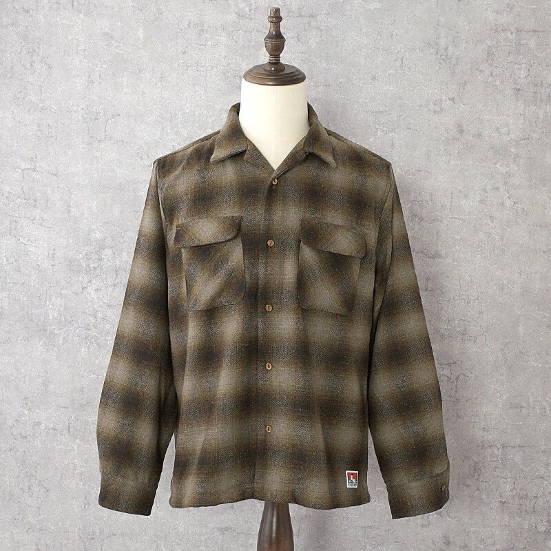 BEN DAVIS ベンデイビス #1010-26780022 ヘビープレイド シャツ