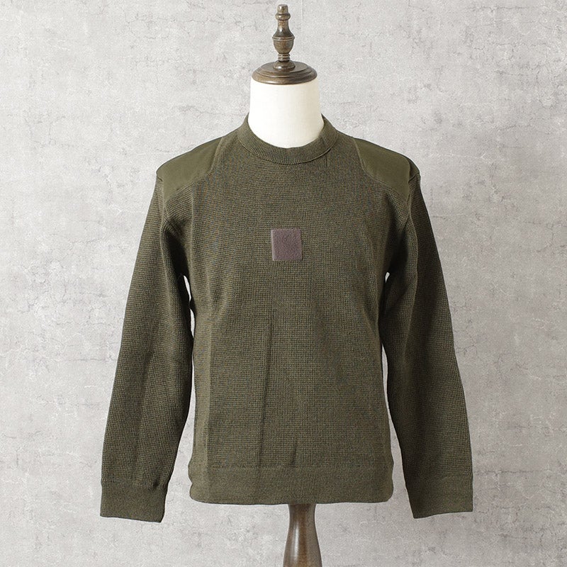 フランス軍 80s コマンドセーター オリーブ タイプB デッドストック