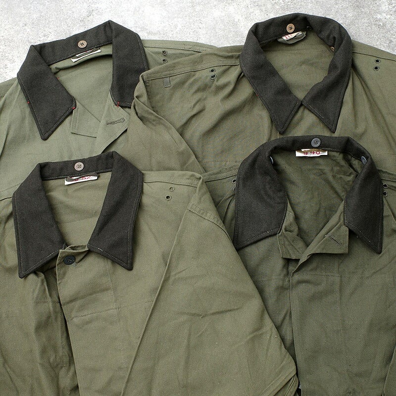 東ドイツ軍 ワークジャケット グレー デッドストック NVA ブルゾン