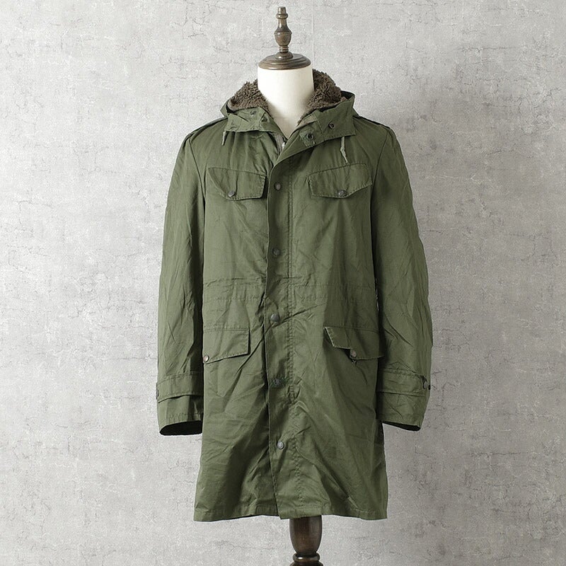 ベルギー軍 フィールドパーカー ライナー付き オリーブ USED ARMY