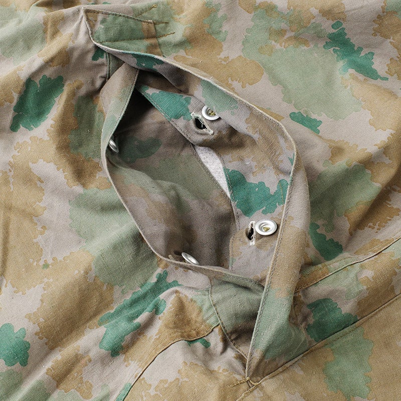 東ドイツ軍 60s テントシート ブルメンターン USED NVA ポンチョ 軍幕
