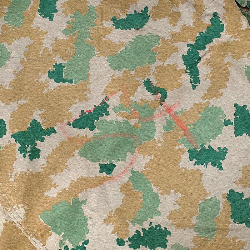 東ドイツ軍 60s テントシート ブルメンターン デッドストック NVA